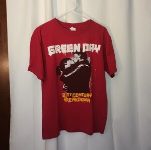Green Day 21st Century Breakdown 2009 Tour Shirt Unisex Medium Graphic Punk
